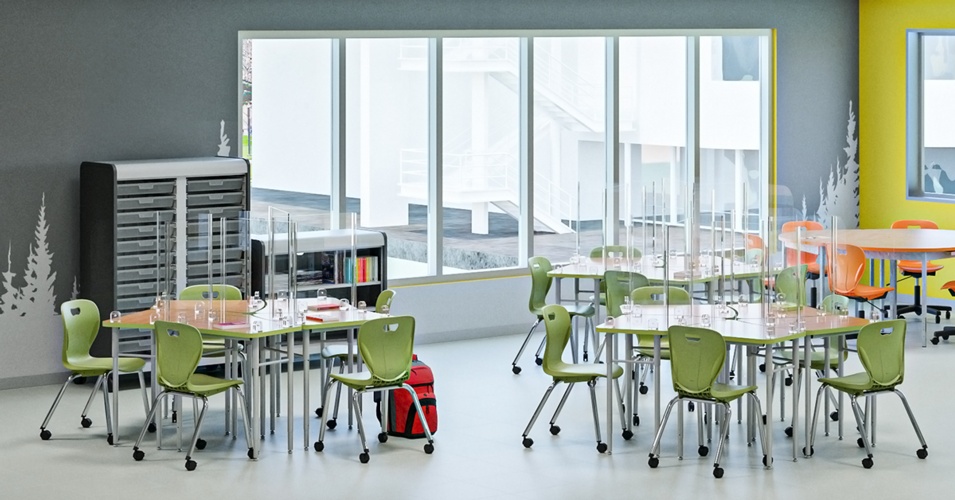 School Desk Shields Equipping Your Learning Spaces
